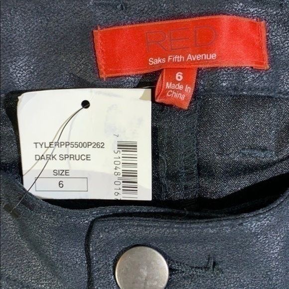 Saks Fifth Avenue | Leather Look Skinnies … - Picture 4 of 6